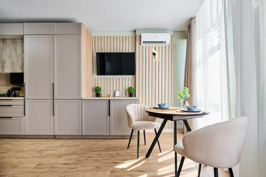 Квартира однокомнатная на улице Красноармейской, 40 м², Ростов-на-Дону — кухня, фото 2