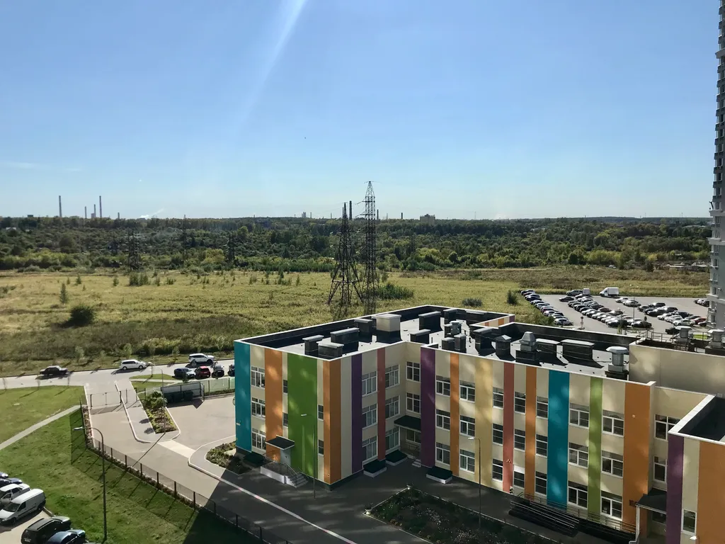 Квартира однокомнатная в микрорайоне Олимпийском городоке, 30 м², Рязань — вид из окна