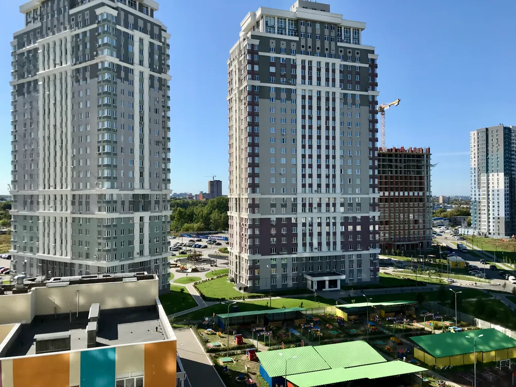 Квартира однокомнатная в микрорайоне Олимпийском городоке, 30 м², Рязань — вид из окна, фото 2