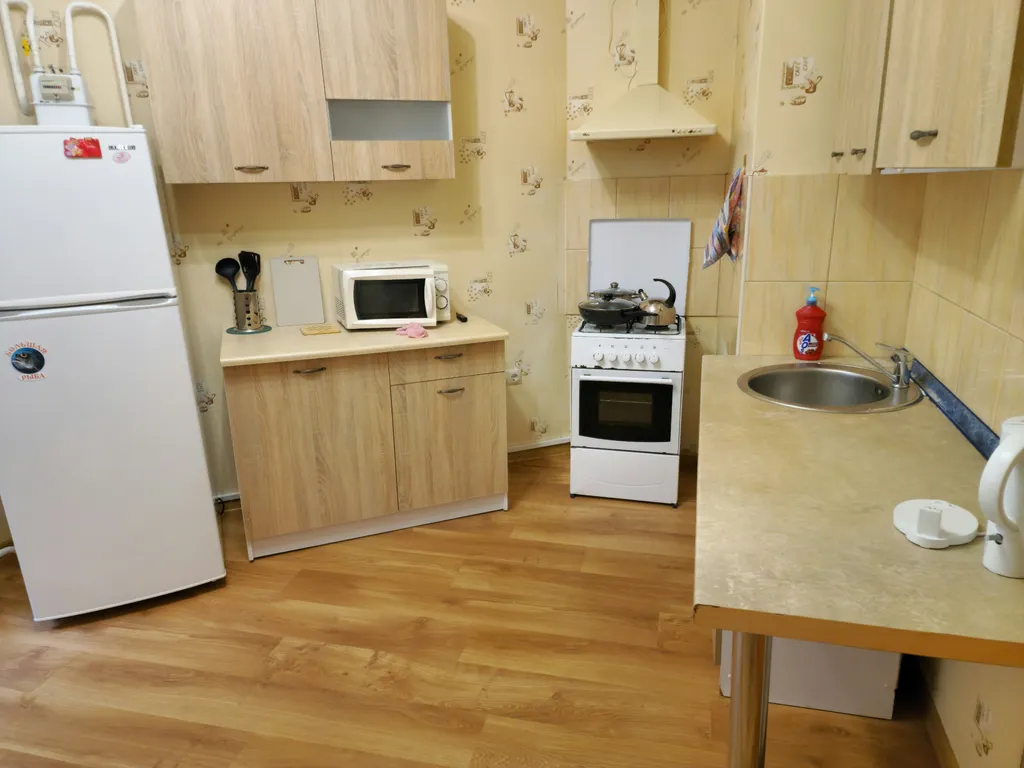 Квартира однокомнатная на улице Константина Талаха, 44 м², Советск — кухня, фото 3