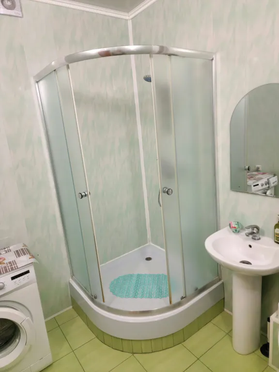 Квартира однокомнатная на улице Константина Талаха, 44 м², Советск — ванная комната, фото 2
