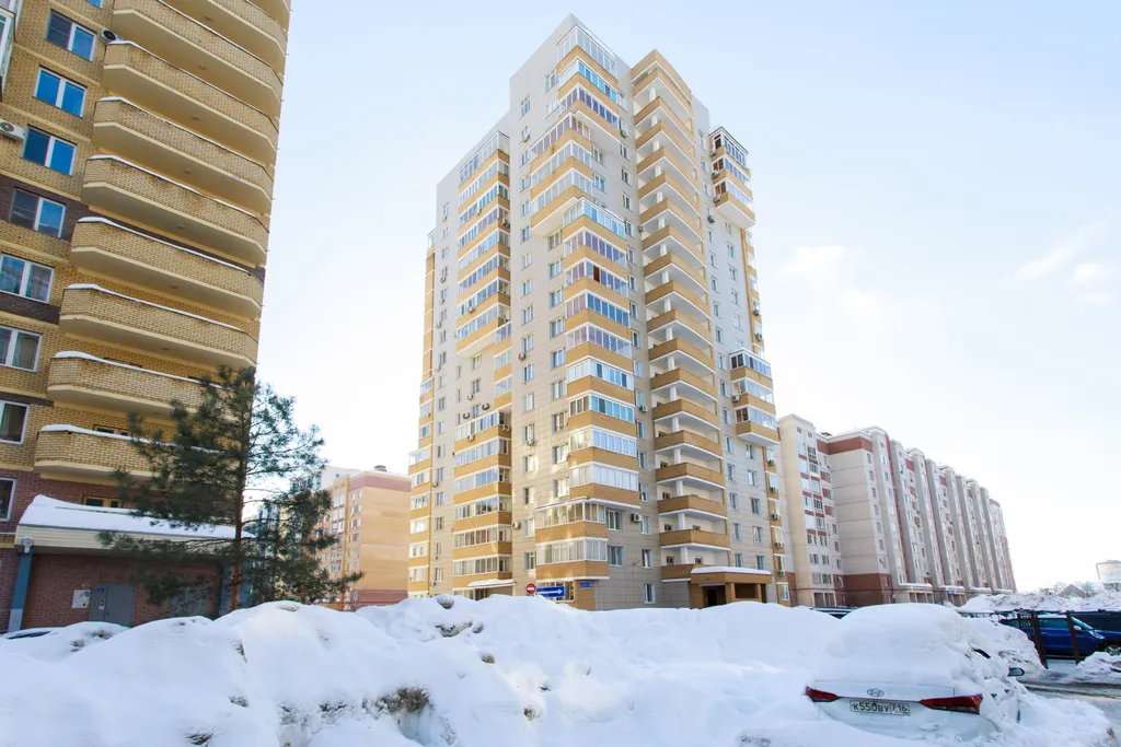 Квартира трёхкомнатная в Ново-Савиновском, 95 м², Казань — фото 36