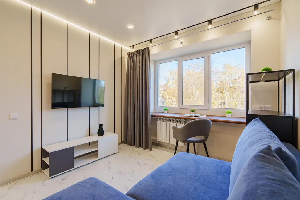 Квартира однокомнатная у Динамо, в Кировском, 30 м², Екатеринбург — фото 14