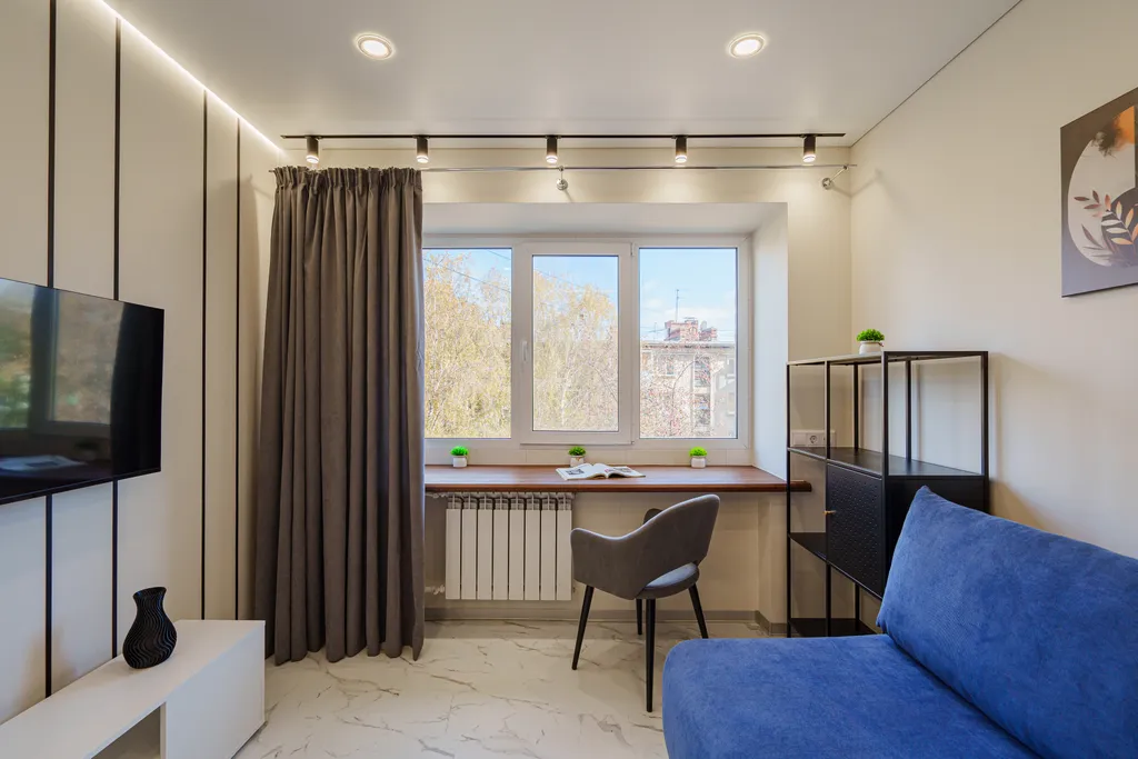 Квартира однокомнатная у Динамо, в Кировском, 30 м², Екатеринбург — фото 8