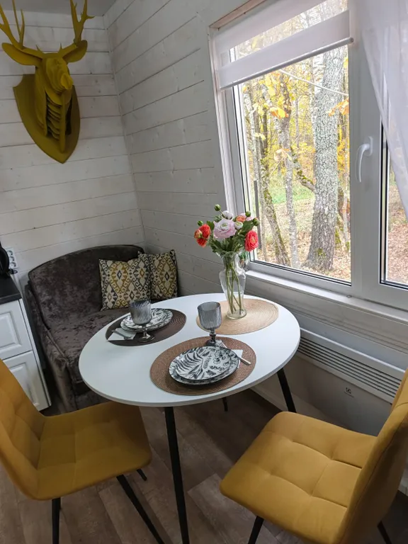 Дом с баней в национальном парке Угра