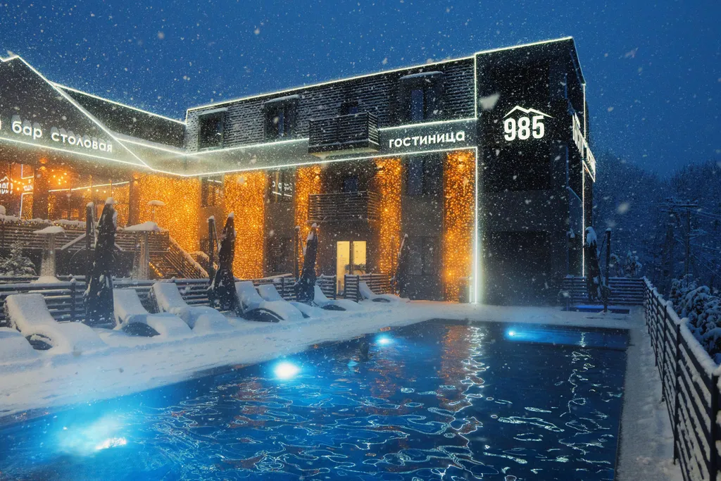 Четырёхместный номер Люкс двухкомнатный со спа-бассейном и террасой