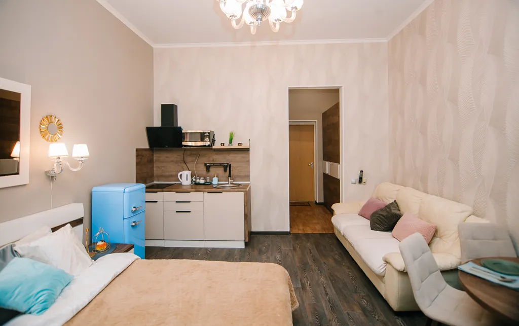 Квартира однокомнатная в Октябрьском, 38 м², Самара — фото 18