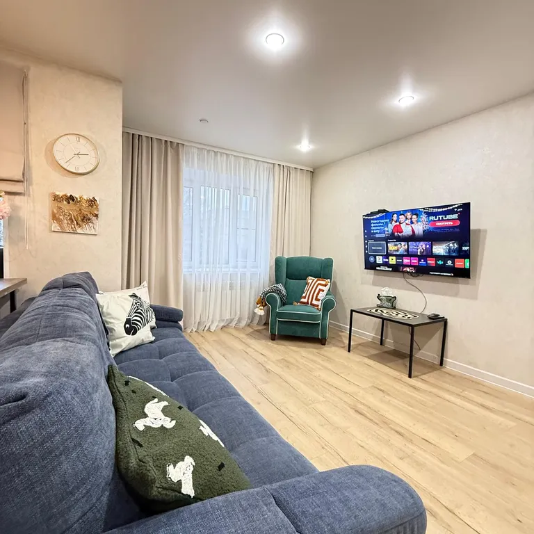 Квартира однокомнатная в микрорайоне Красногорке, 39 м², Бор — фото 5