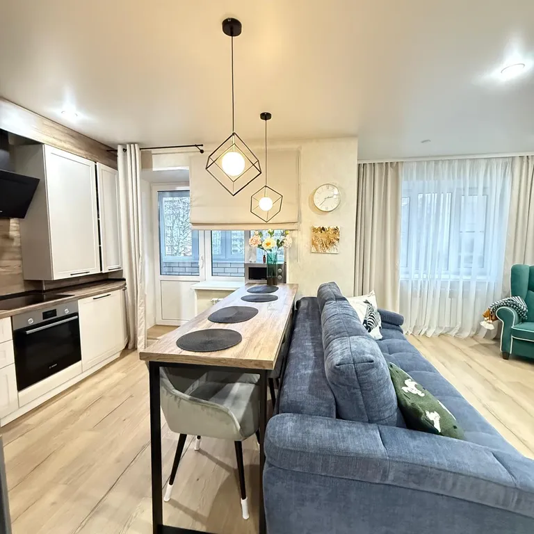 Квартира однокомнатная в микрорайоне Красногорке, 39 м², Бор — фото 6