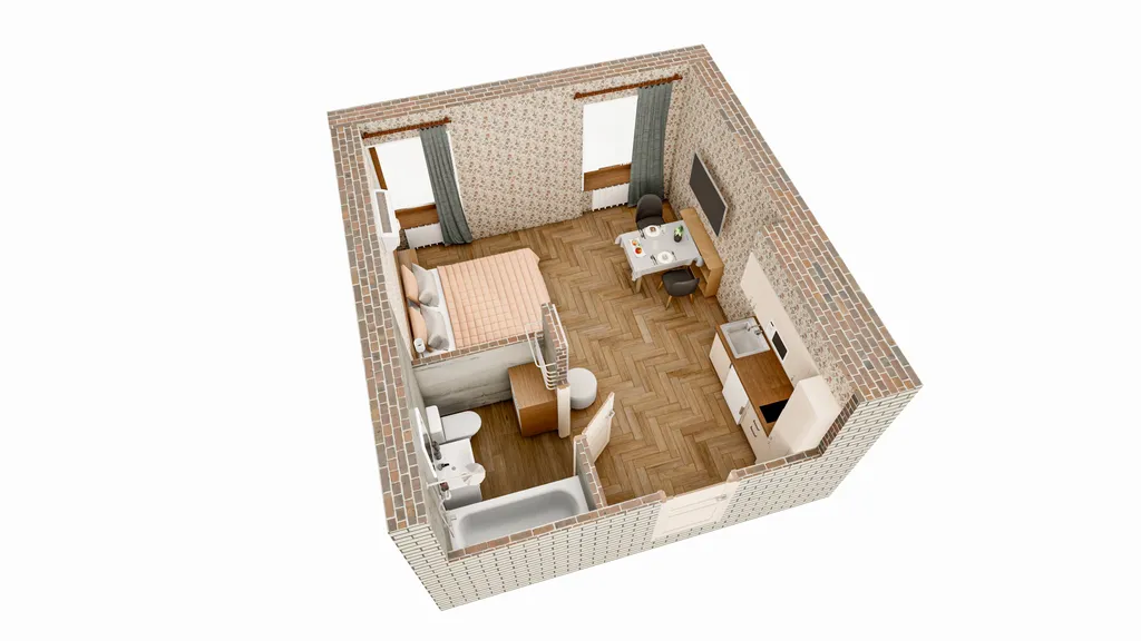 Апартаменты однокомнатные в Нижегородском, 23 м², Нижний Новгород — фото 11
