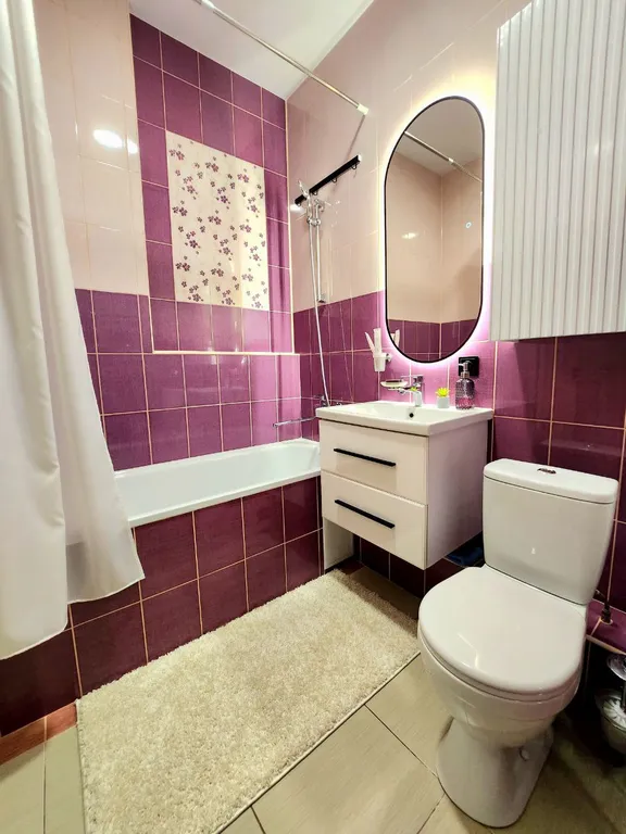 Квартира однокомнатная у Горьковской, в Кузнечихе, 44 м², Нижний Новгород — фото 4
