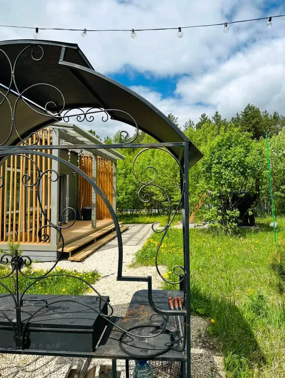 Дом 4-местный в деревни Мясоедово, 43 м², Алексин — двор, фото 12