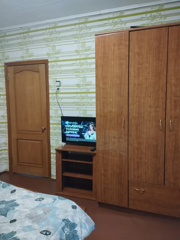 Квартира двухкомнатная на улице Полетаева, 45 м², Рязань — спальня, фото 4