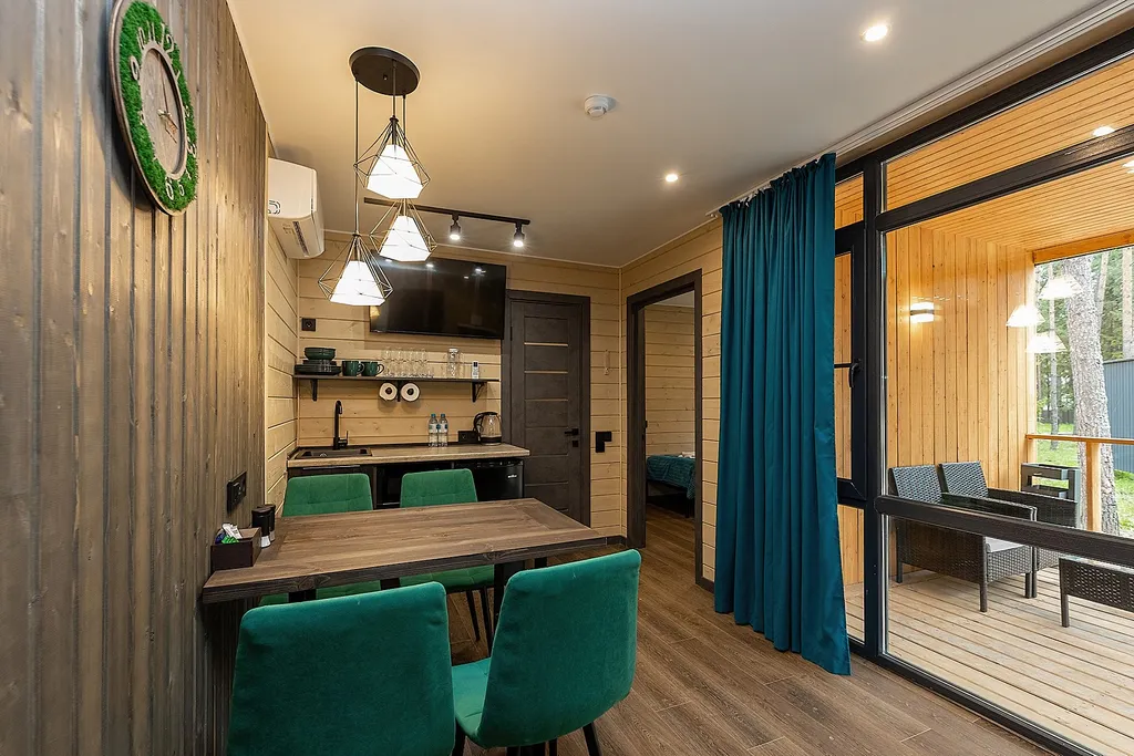 Отдельный дом тинихаус для компании