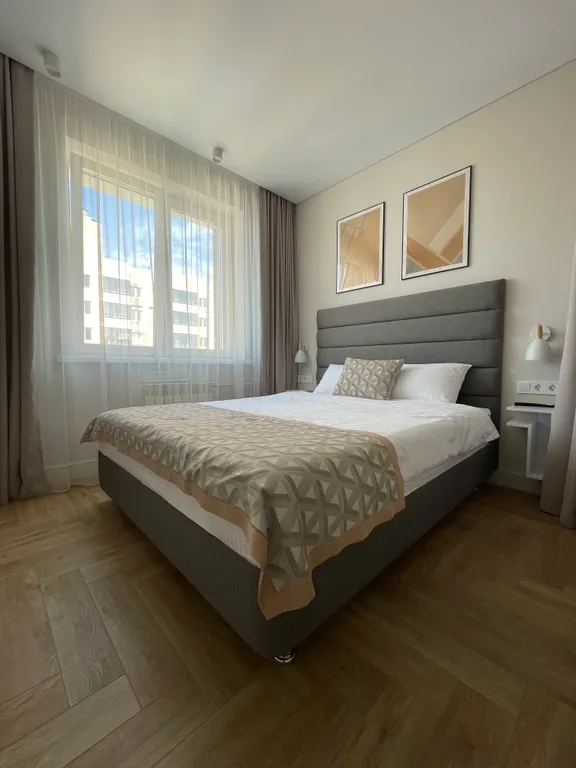 Квартира однокомнатная в Свердловском, 35 м², Иркутск — спальня, фото 2