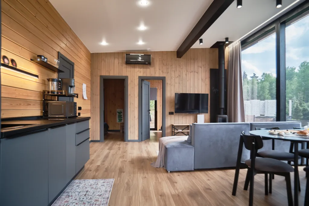 Дом 6-местный, 81 м², Ильинское — кухня
