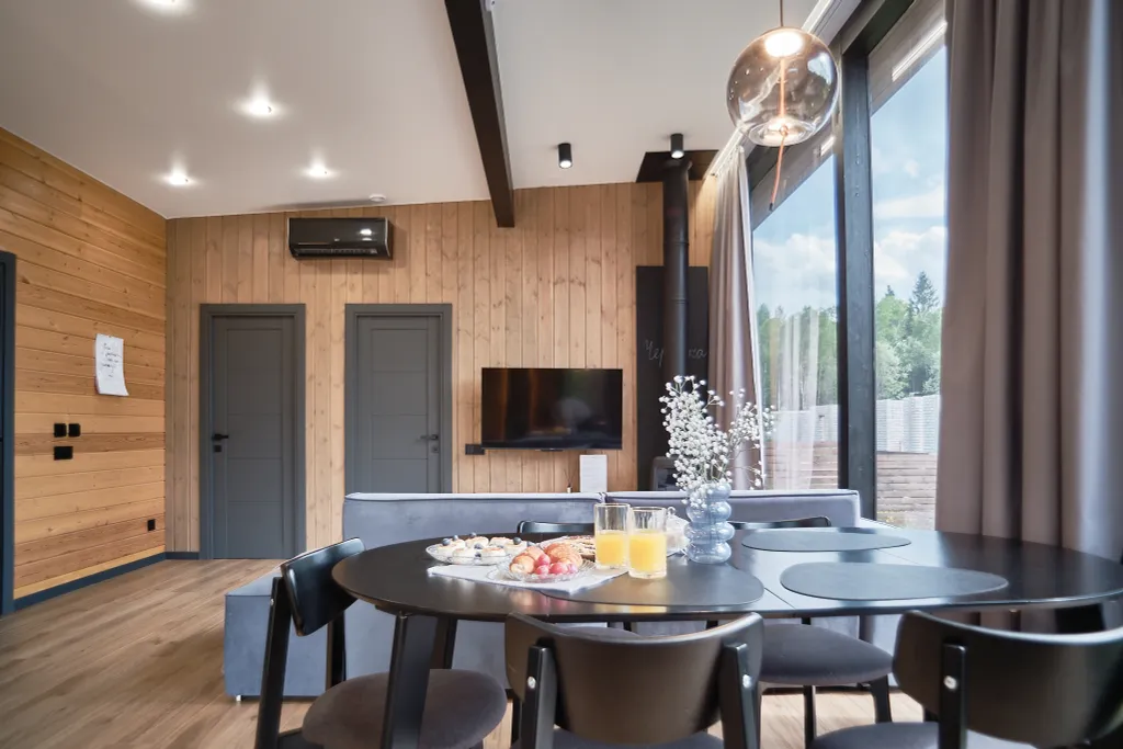 Дом 6-местный, 81 м², Ильинское — кухня, фото 4