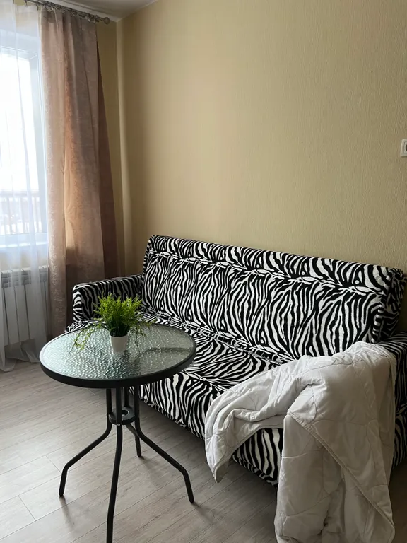 Квартира однокомнатная в микрорайоне ДЗФС, 45 м², Дмитров — спальня, фото 4