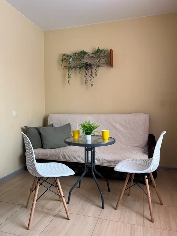 Квартира однокомнатная в микрорайоне ДЗФС, 45 м², Дмитров — кухня, фото 2