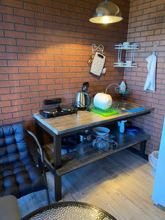 Дом домик в кемпинге