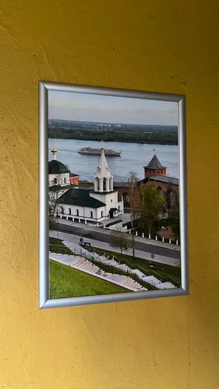 Квартира трёхкомнатная у Чкаловской, в Канавино, 80 м², Нижний Новгород — вид из окна, фото 2