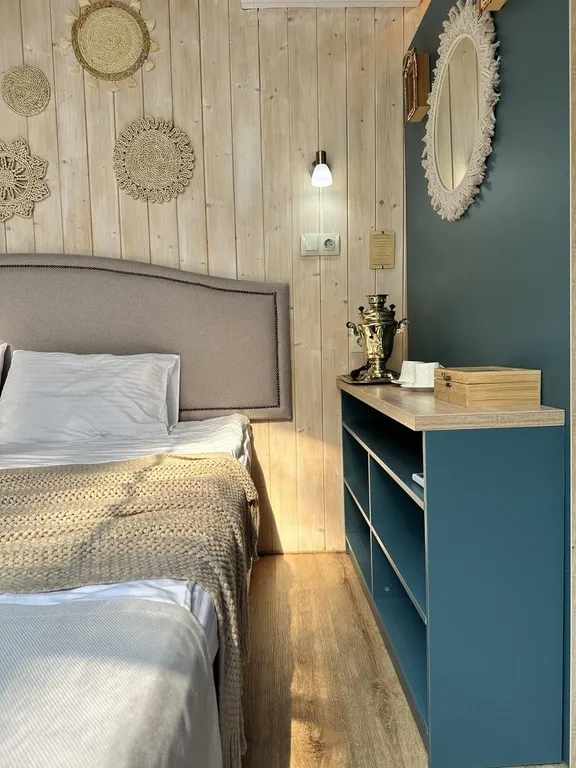 Дом панорамная сфера комфорт с холодильником и мангалом