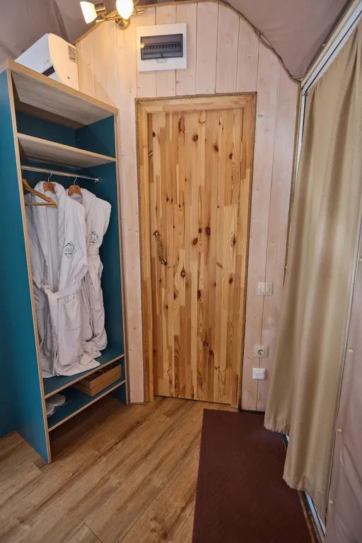 Дом панорамная сфера комфорт с холодильником и мангалом