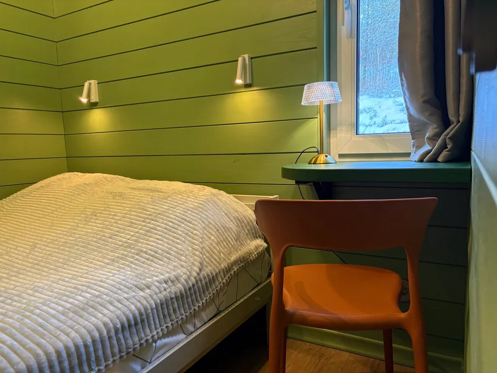 Дом 6-местный в деревни Боровские, 31 м², Остров — спальня, фото 3