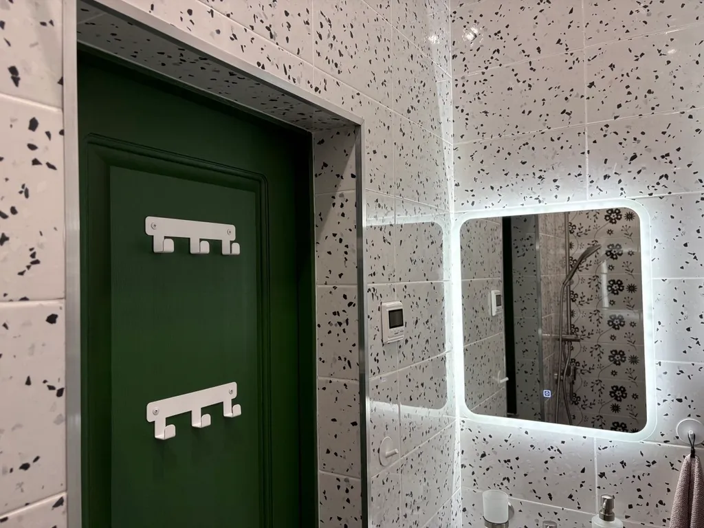 Дом 6-местный в деревни Боровские, 31 м², Остров — ванная комната, фото 3