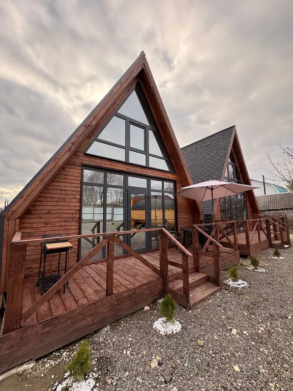 А-Фрейм на море «Стайл»