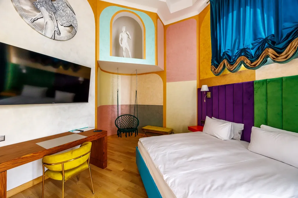 Двухместный номер с 1 кроватью 33. Romeo полулюкс с балконом