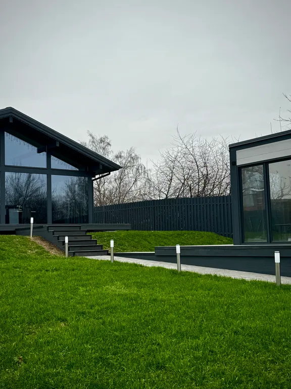 Настоящий панорамный дом