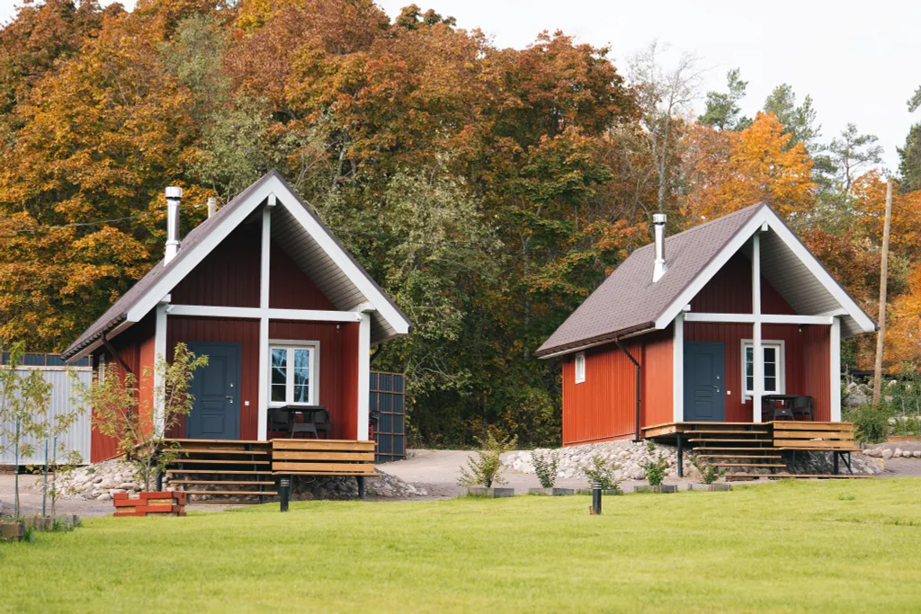 Дом Финский дом. Дача Велламо с камином. Без питомцев!