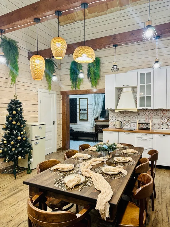 Гостевой дом с камином