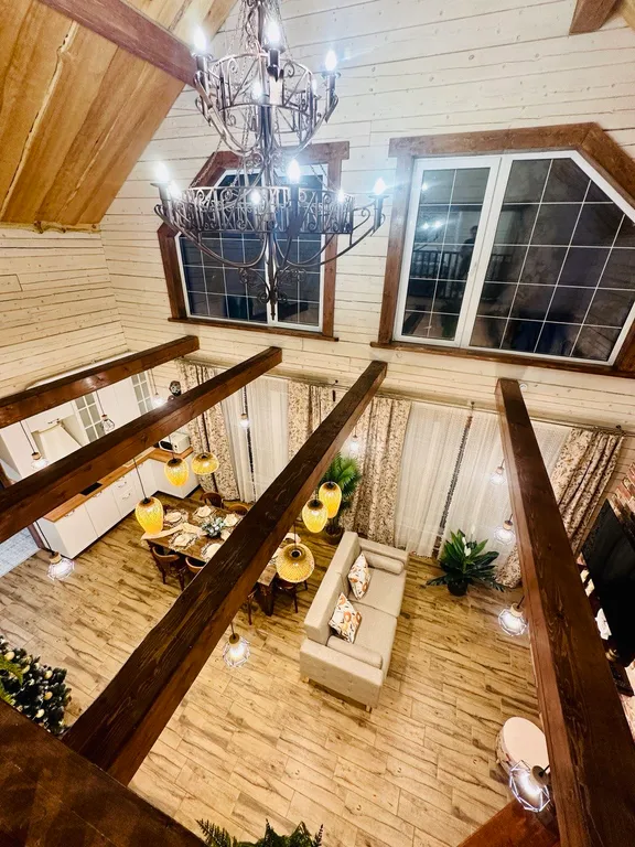 Гостевой дом с камином