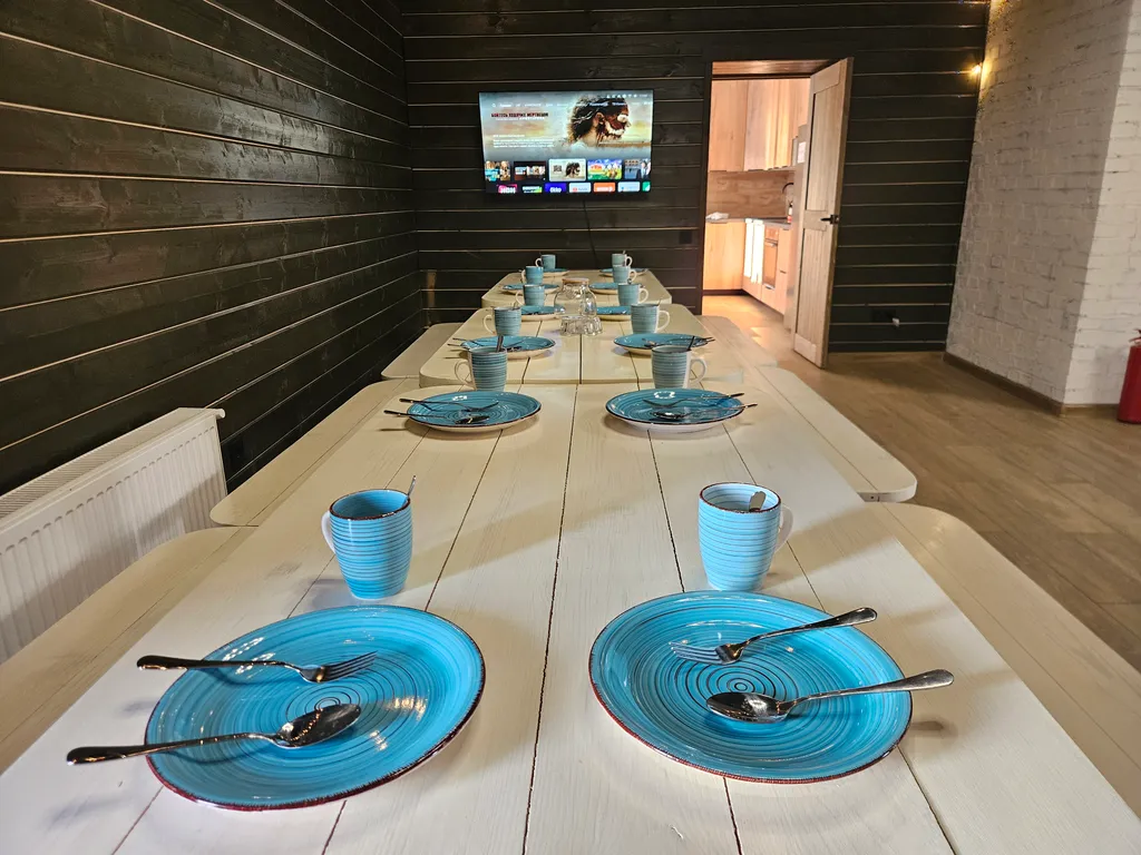 Дом с баней и камином для большой компании