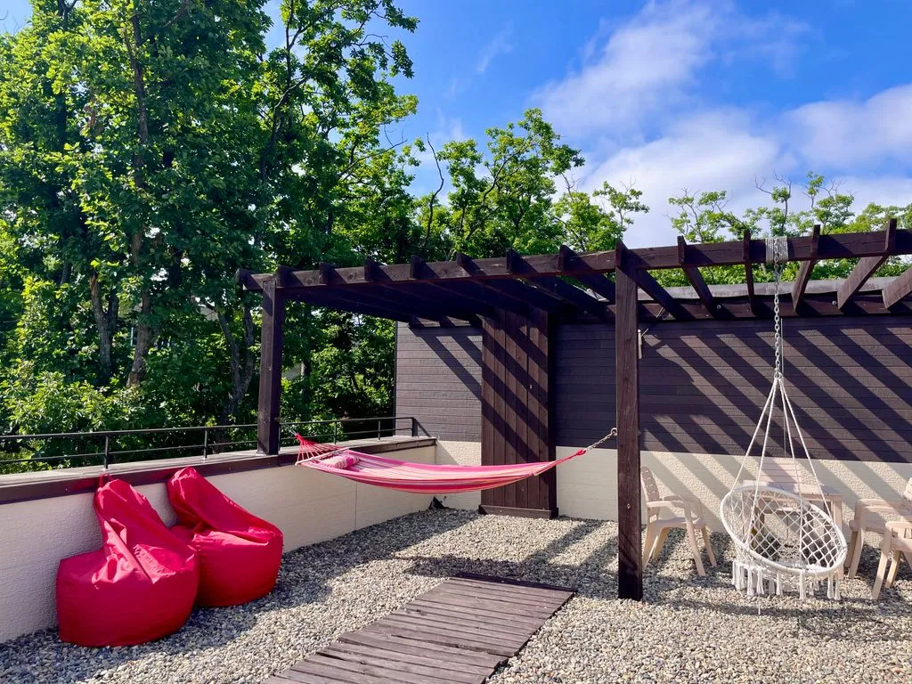 Семейный номер Семейные двухкомнатные апартаменты с террасой