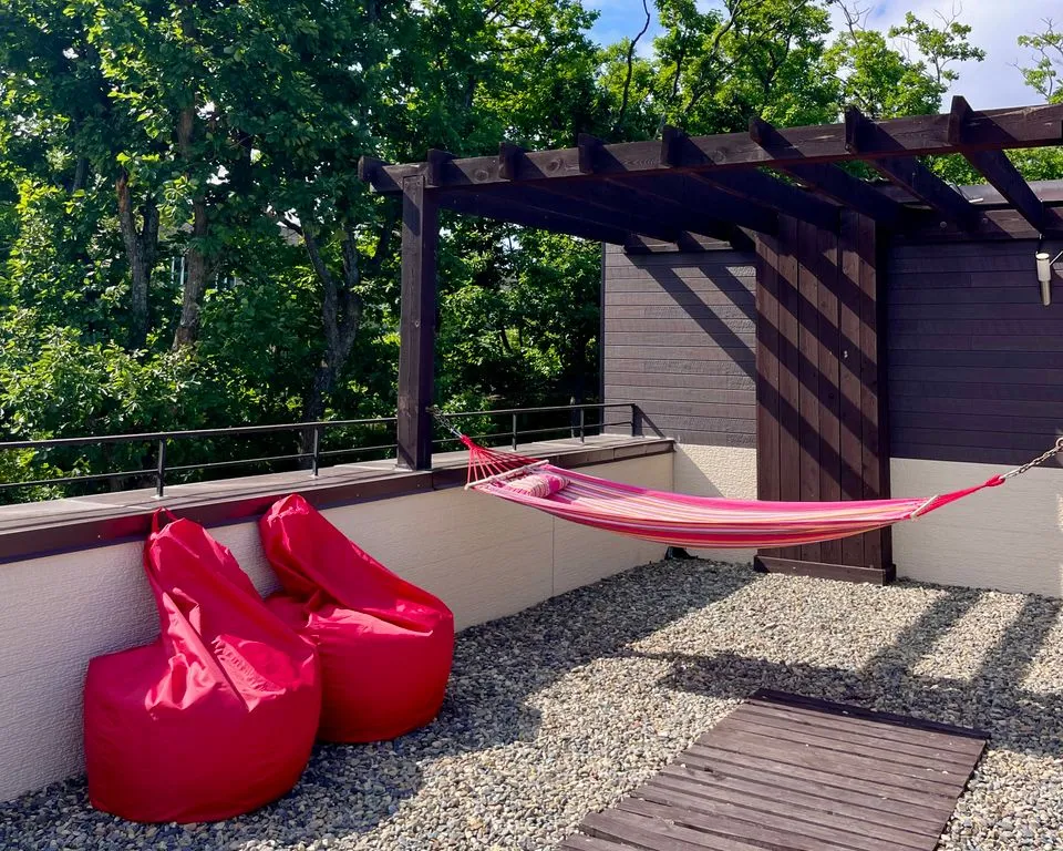 Семейный номер Семейные двухкомнатные апартаменты с террасой