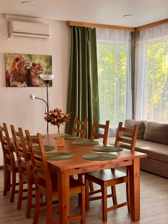 Дом Двухуровневые двухкомнатные апартаменты с террасой