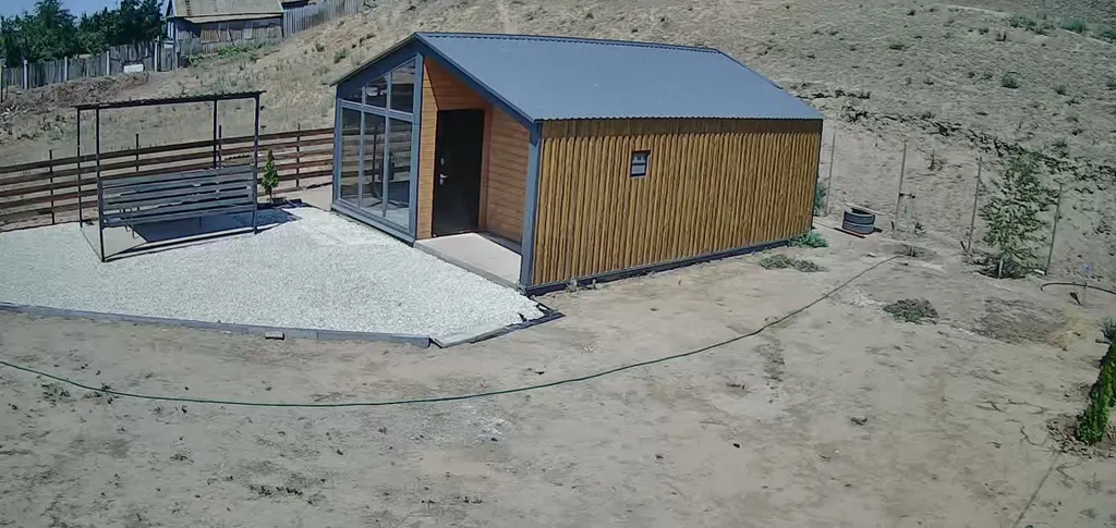 Барнхаус с видом на реку Ахтуба