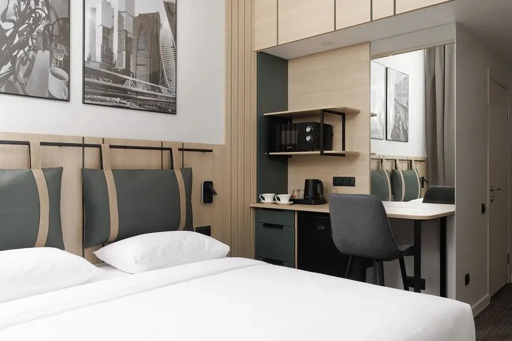 Двухместный номер с 1 кроватью smart студия