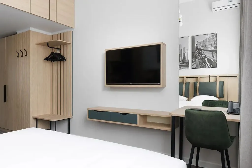 Двухместный номер с 1 кроватью smart студия