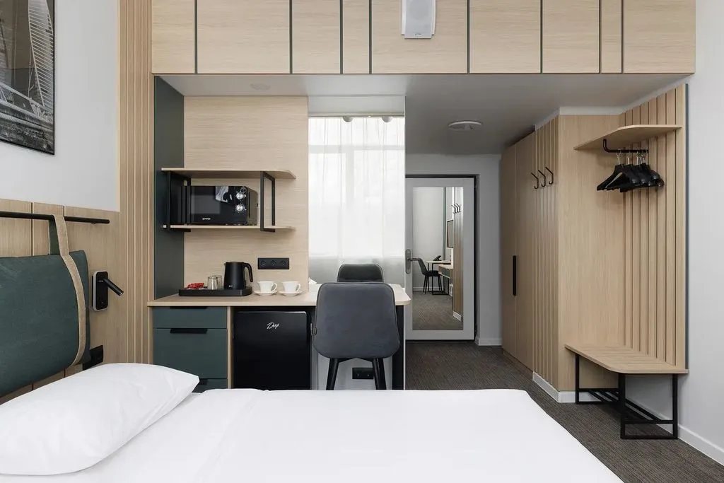 Двухместный номер с 1 кроватью smart студия