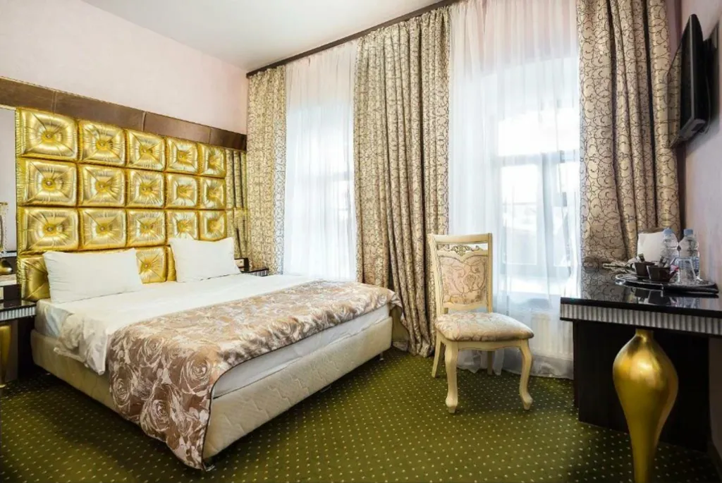 Двухместный номер с 1 кроватью с душевой и туалетом STANDART