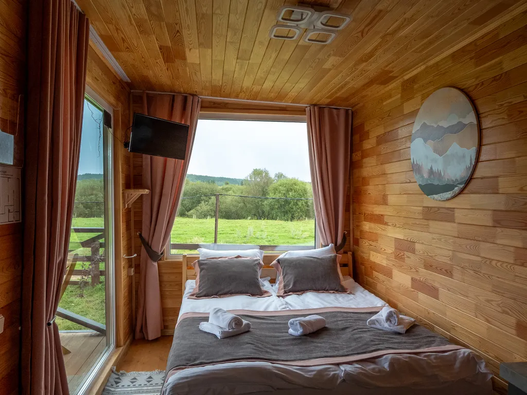 Отдельный дом Домик с панорамными окнами