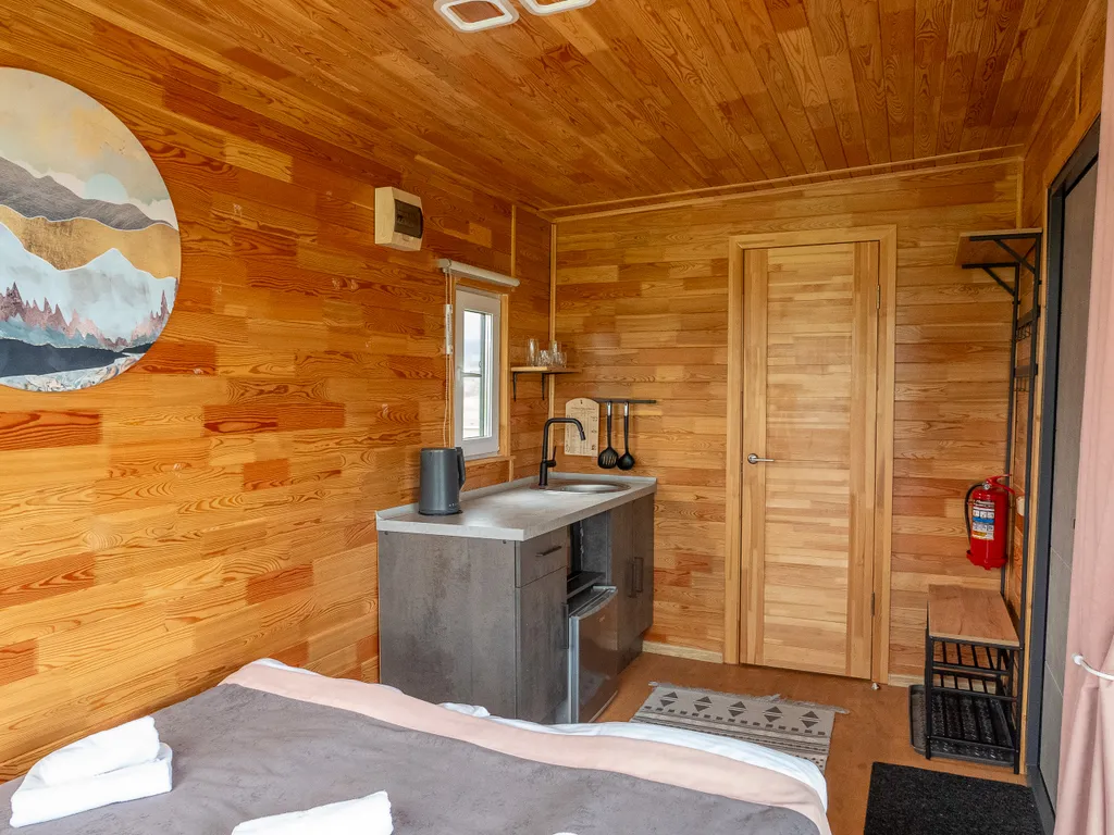 Отдельный дом Домик с панорамными окнами