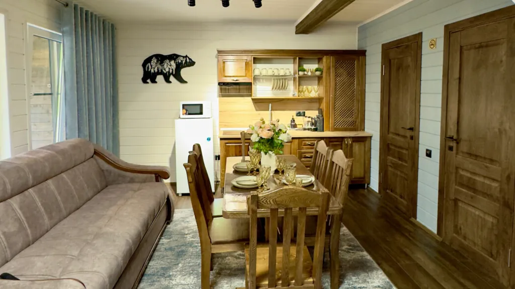 Коттедж с 3 спальнями и видом на горы