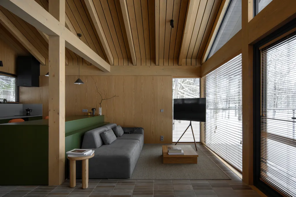 Дом Этюд 50 кв. м. на берегу Истринского водохранилища