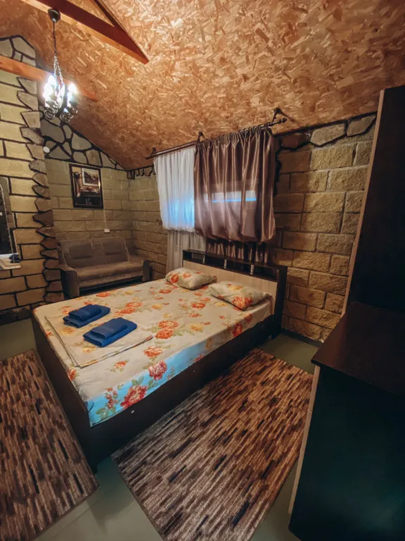 Уютный домик с зоной барбекю