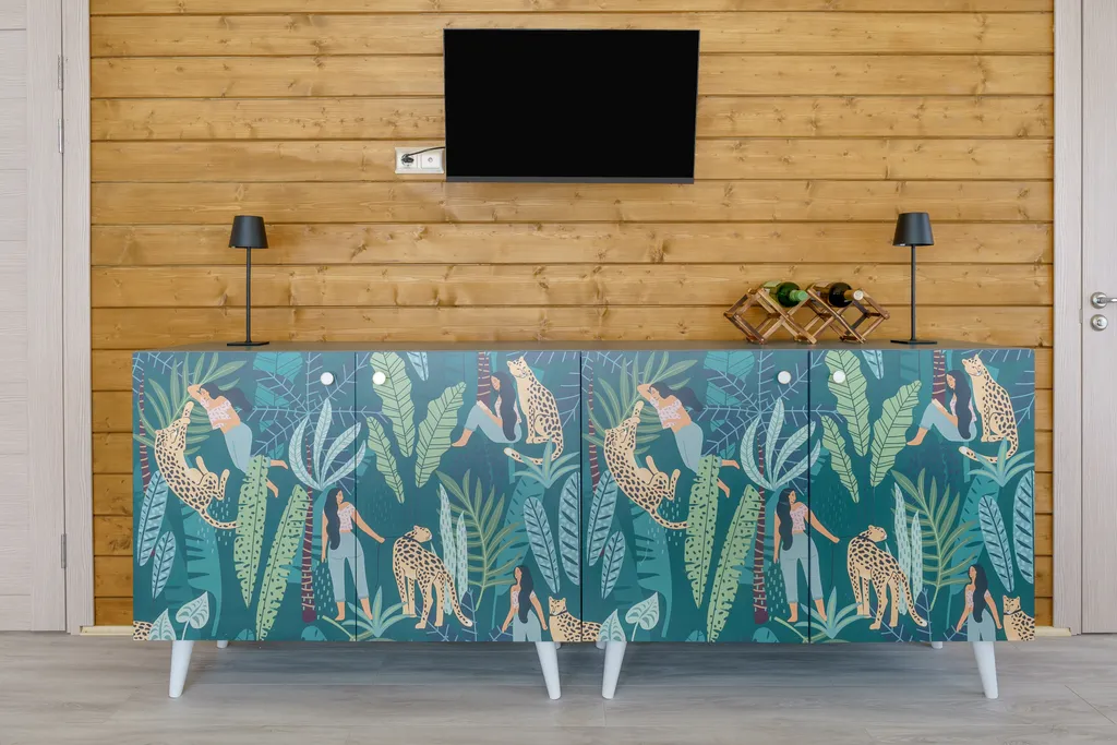 Дом в поле на берегу водохранилища